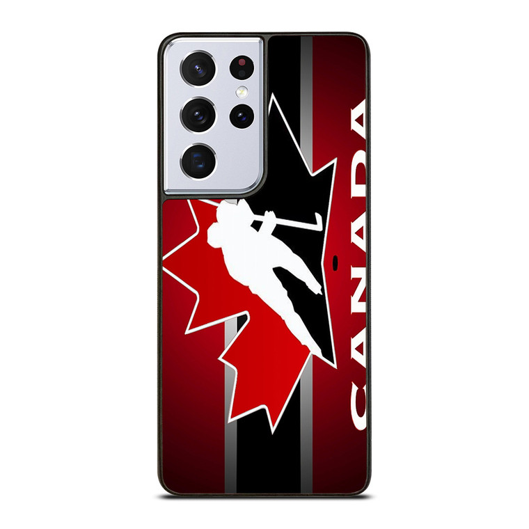 TEAM CANADA HOCKEY LOGO Samsung Galaxy S21 Ultra Case Cover