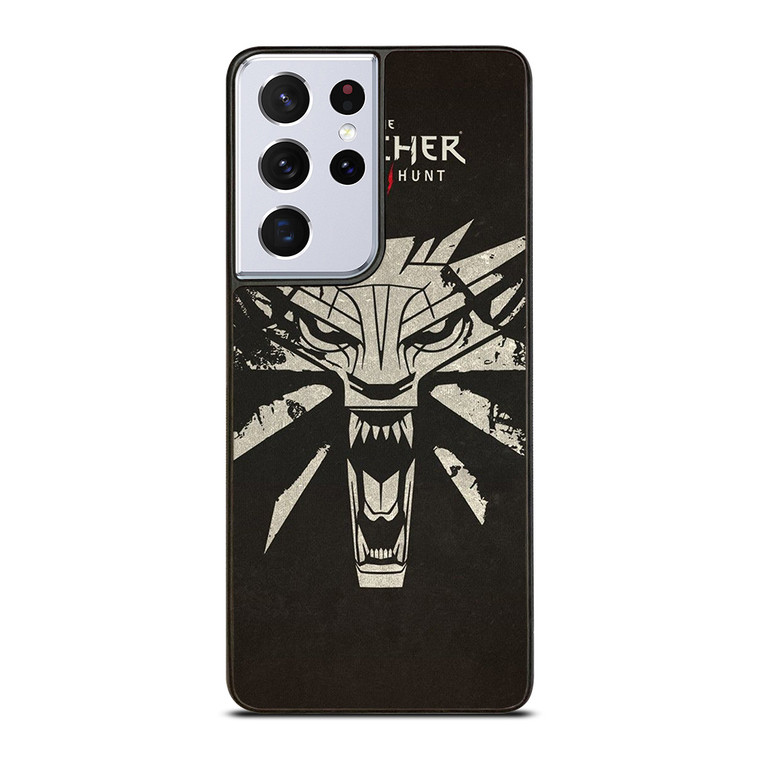 THE WITCHER WILD HUNT LOGO Samsung Galaxy S21 Ultra Case Cover THE WITCHER WILD HUNT LOGO Samsung Galaxy S21 Ultra Case Cover