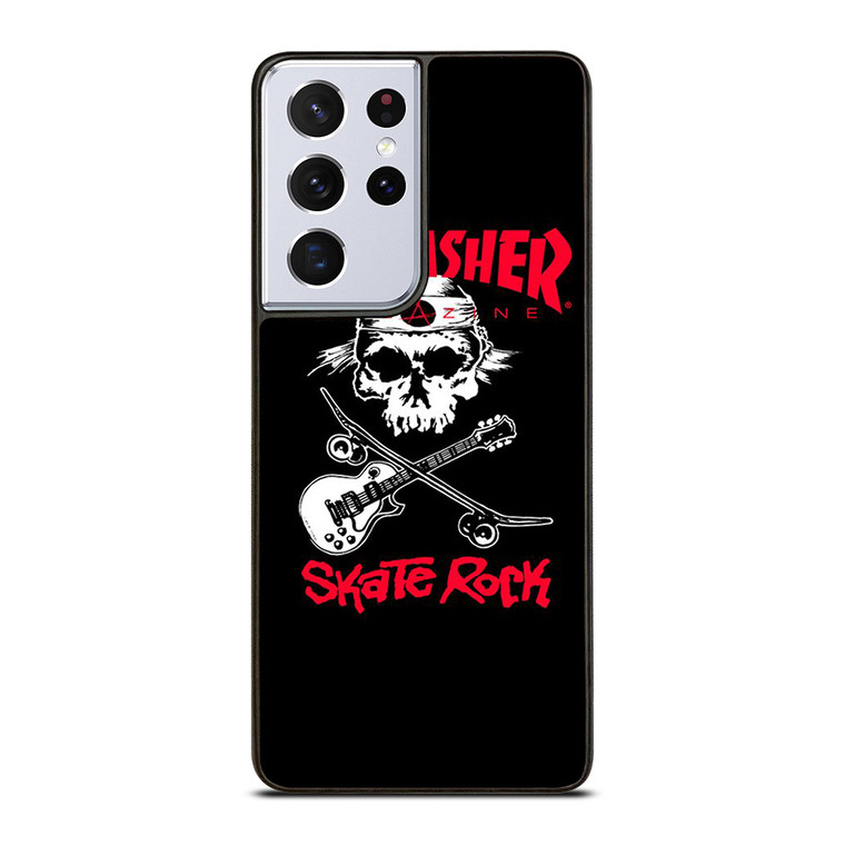 THRASHER SKATEBOARD MAGAZINE SKULL Samsung Galaxy S21 Ultra Case Cover