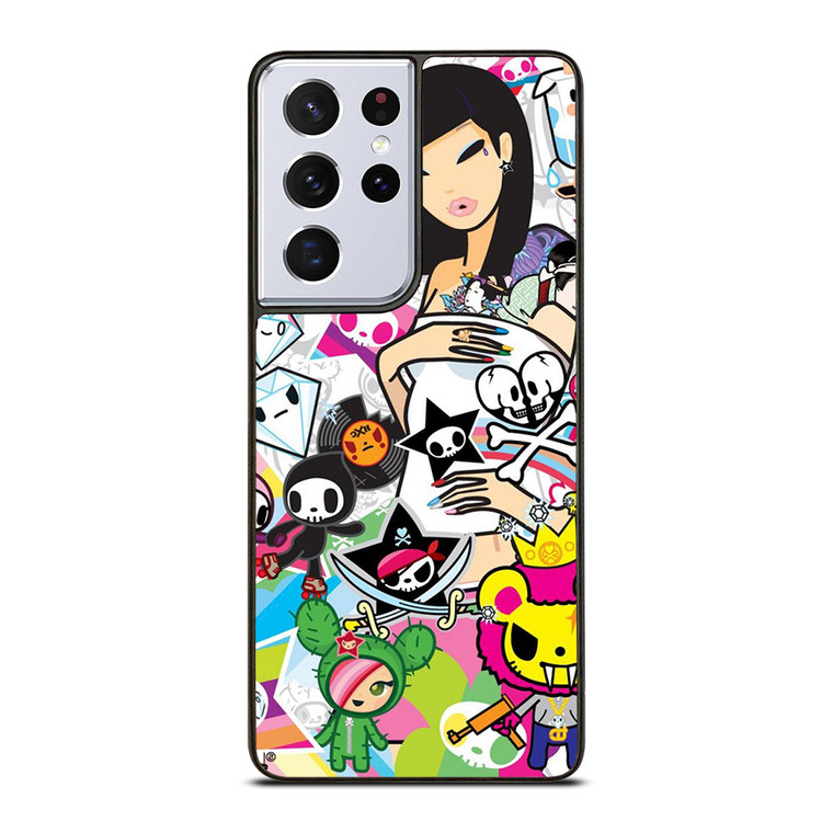 TOKIDOKI COLLAGE Samsung Galaxy S21 Ultra Case Cover