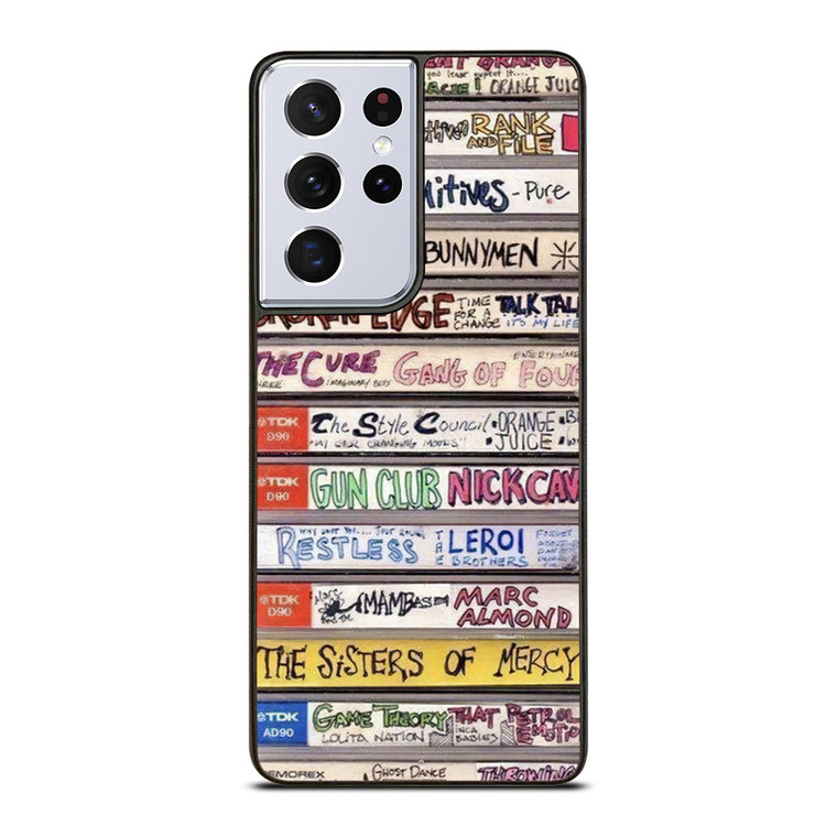 VINTAGE CASETTE COLLAGE Samsung Galaxy S21 Ultra Case Cover