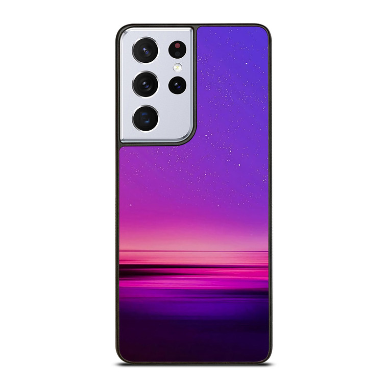 VIOLET SKY AND SEA Samsung Galaxy S21 Ultra Case Cover