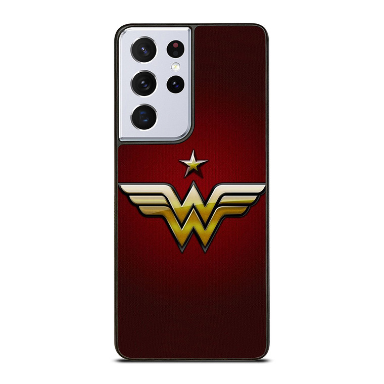 WONDER WOMAN LOGO DC Samsung Galaxy S21 Ultra Case Cover