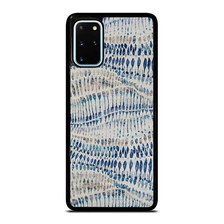 STRETCHED WAVY CHIFFON FABRIC Samsung Galaxy S20 Plus Case Cover