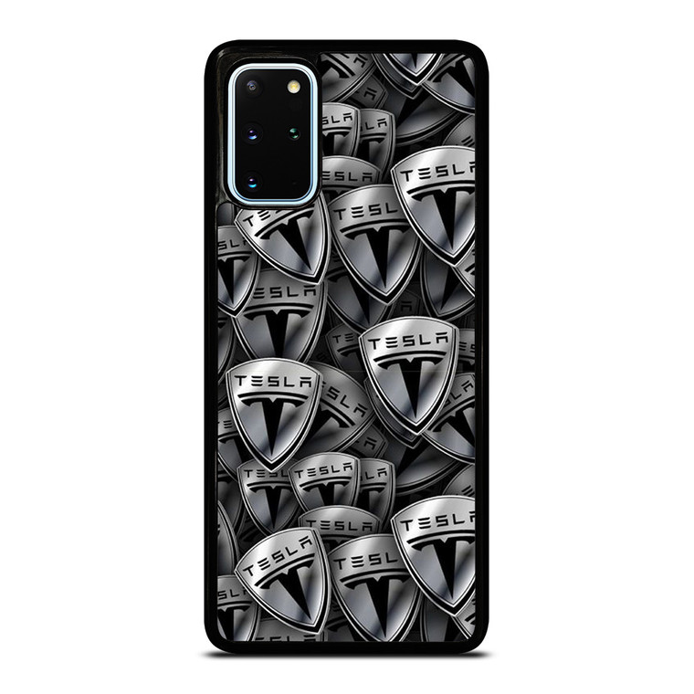 TESLA METAL LOGO COLLAGE Samsung Galaxy S20 Plus Case Cover