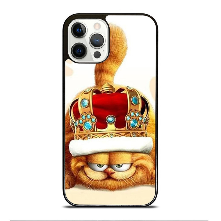 GARFIELD LAZY CAT KING iPhone 12 Pro Case Cover