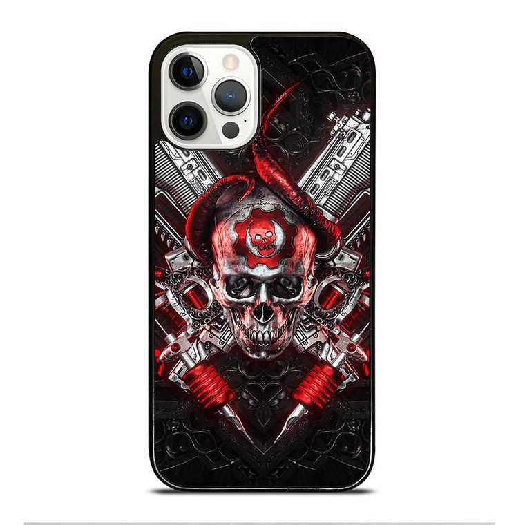 GEARS OF WAR ENGINE SKULL iPhone 12 Pro Case Cover