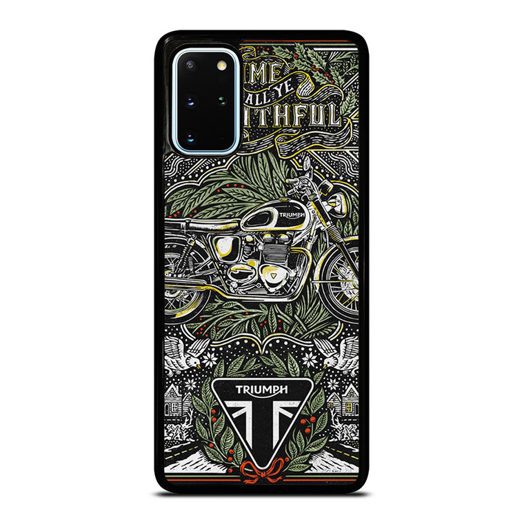 TRIUMPH MOTORCYCLE POSTER Samsung Galaxy S20 Plus Case Cover TRIUMPH MOTORCYCLE POSTER Samsung Galaxy S20 Plus Case Cover