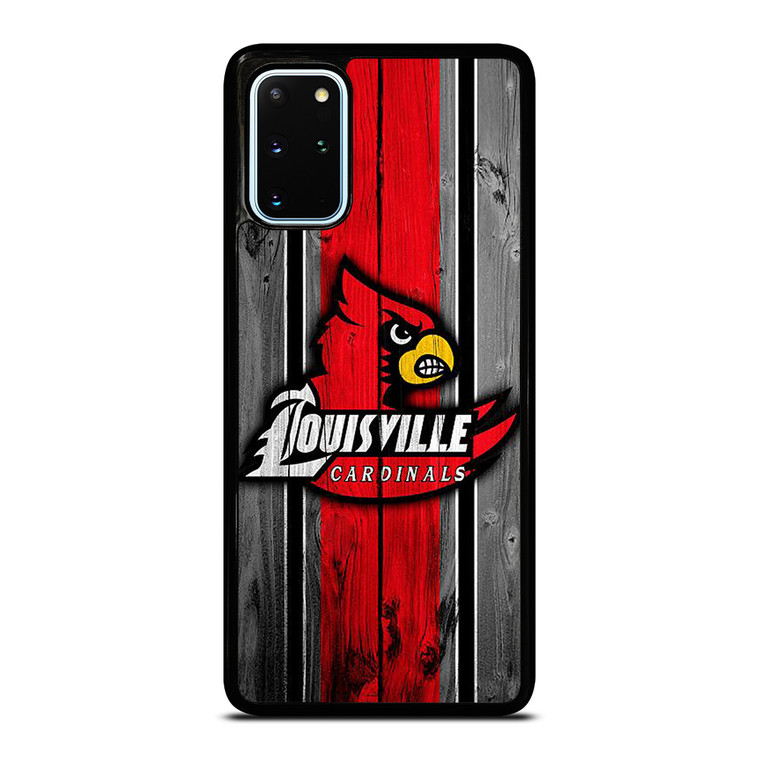 UNIVERSITY OF LOUISVILLE WOODEN LOGO Samsung Galaxy S20 Plus Case Cover