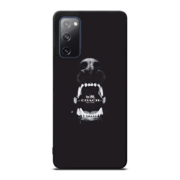 COACH NEW YORK LOGO DOG Samsung Galaxy S20 FE Case Cover