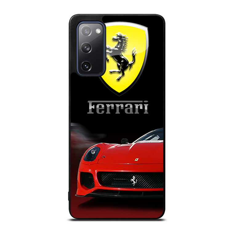 FERRARI RED CAR Samsung Galaxy S20 FE Case Cover