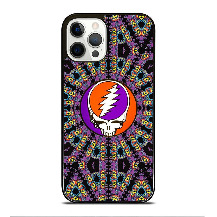 GRATEFUL DEAD PUPLE LOGO iPhone 12 Pro Case Cover