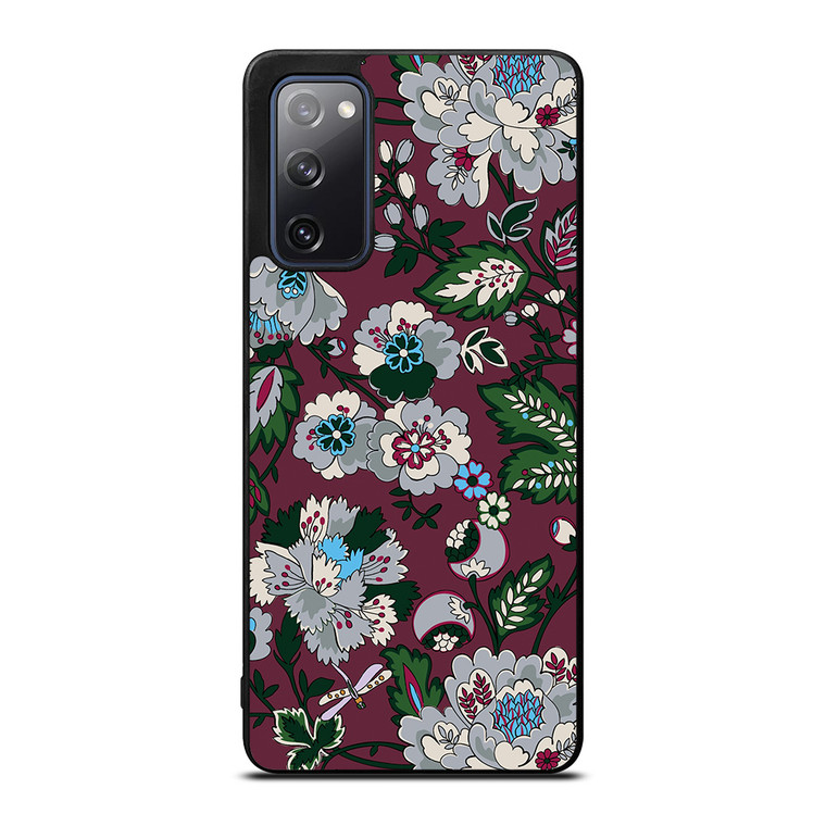 VERA BRADLEY BORDEAUX BLOOMS Samsung Galaxy S20 FE Case Cover