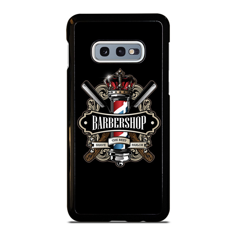 BARBERSHOP POLE HAIR CUT LOGO Samsung Galaxy S10e Case Cover BARBERSHOP POLE HAIR CUT LOGO Samsung Galaxy S10e Case Cover