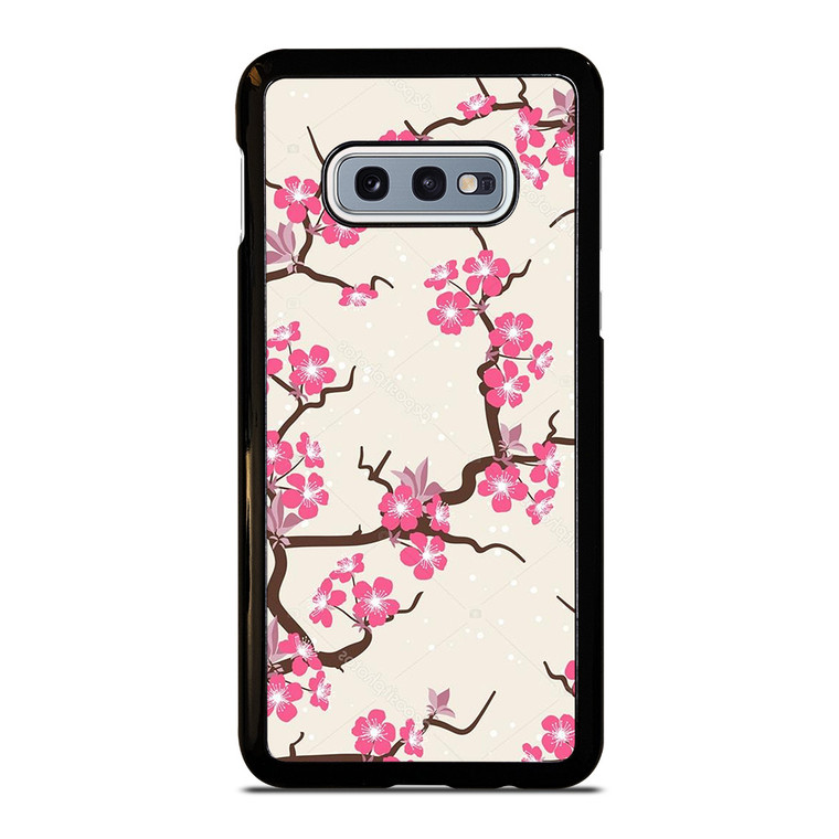 CHERRY BLOSSOM FLOWERS PATTERN Samsung Galaxy S10e Case Cover