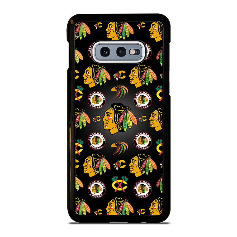 CHICAGO BLACKHAWKS COLLAGE LOGO Samsung Galaxy S10e Case Cover