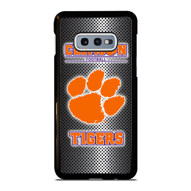 CLEMSON TIGERS METAL LOGO Samsung Galaxy S10e Case Cover