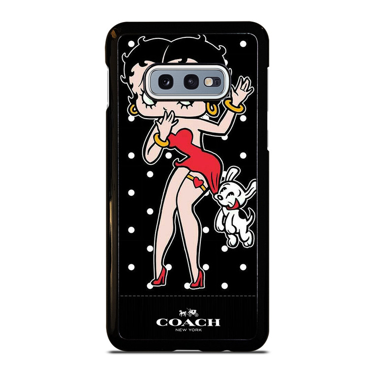 COACH NEW YORK X SEXY BETTY BOOP Samsung Galaxy S10e Case Cover