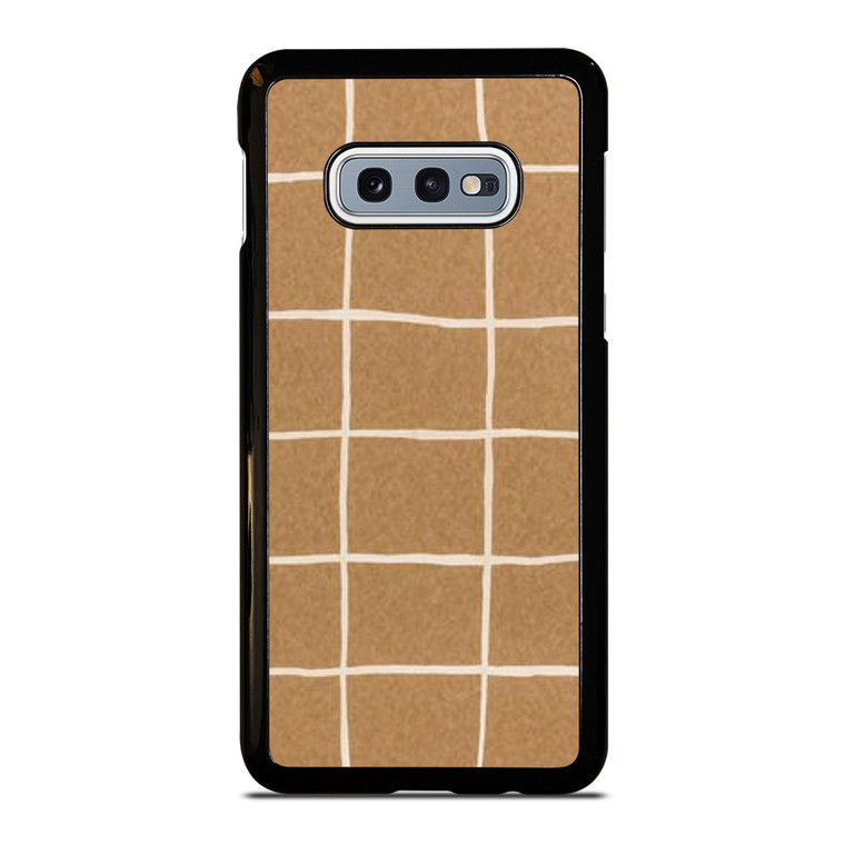 COQUETTE BROWN PATTERN Samsung Galaxy S10e Case Cover