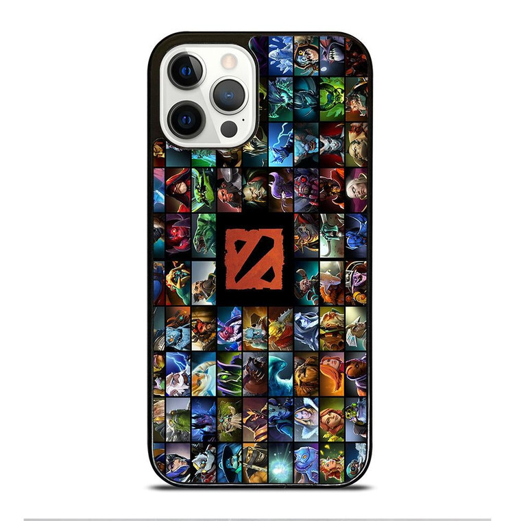 HEROES DOTA 2 COLLAGE iPhone 12 Pro Case Cover