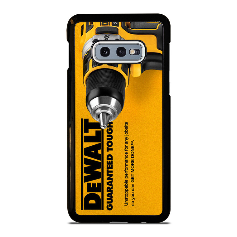 DEWALT GUARANTEED TOUGH LOGO Samsung Galaxy S10e Case Cover