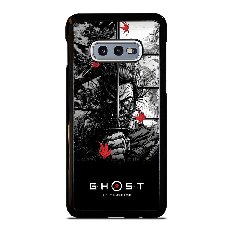 GHOST OF TSUSHIMA LOGO BLACK WHITE Samsung Galaxy S10e Case Cover
