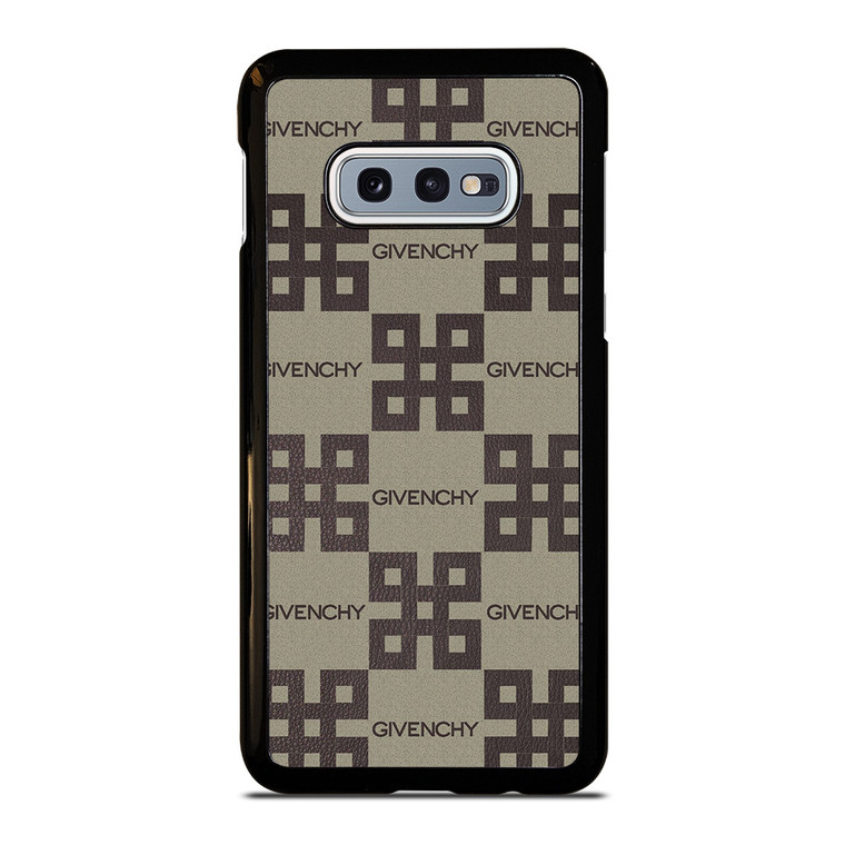 GIVENCHY LOGO COLLAGE LEATHER Samsung Galaxy S10e Case Cover