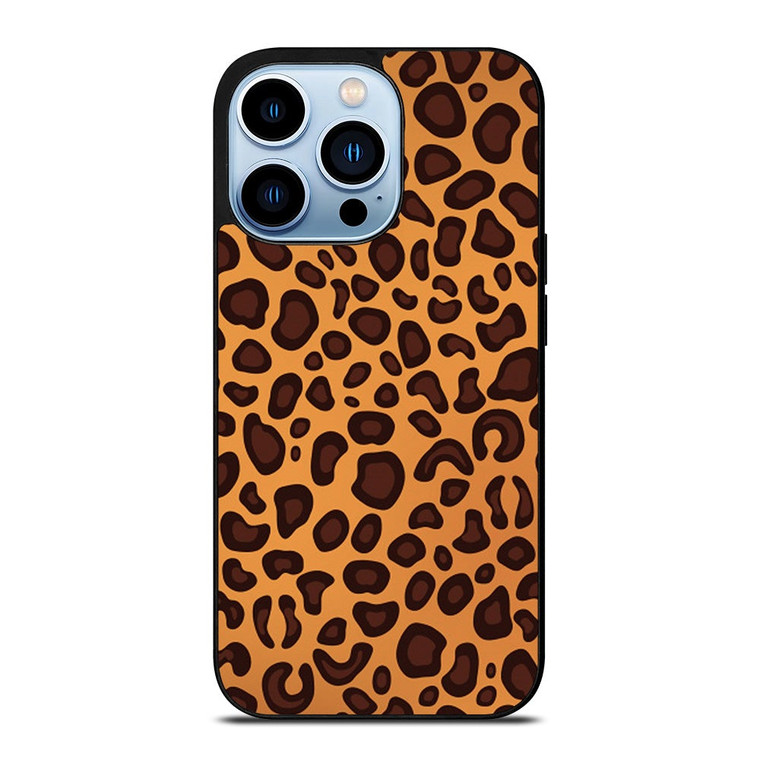 LEAPARD BROWN PATTERN iPhone 13 Pro Max Case Cover