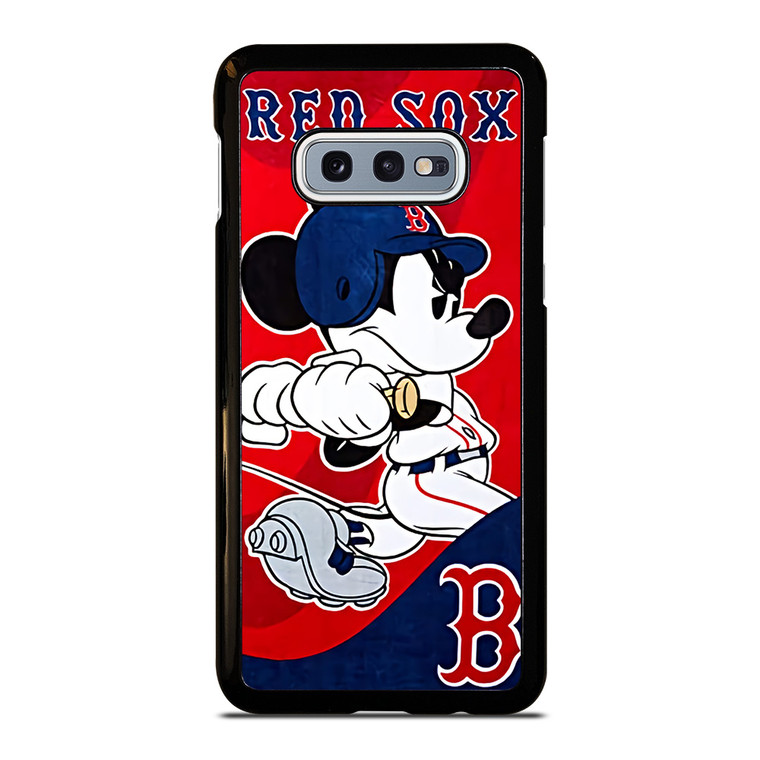 MICKEY MOUSE BOSTON RED SOX Samsung Galaxy S10e Case Cover
