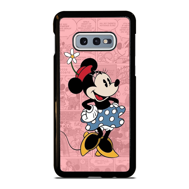 MINNIE MOUSE DISNEY COMIC Samsung Galaxy S10e Case Cover