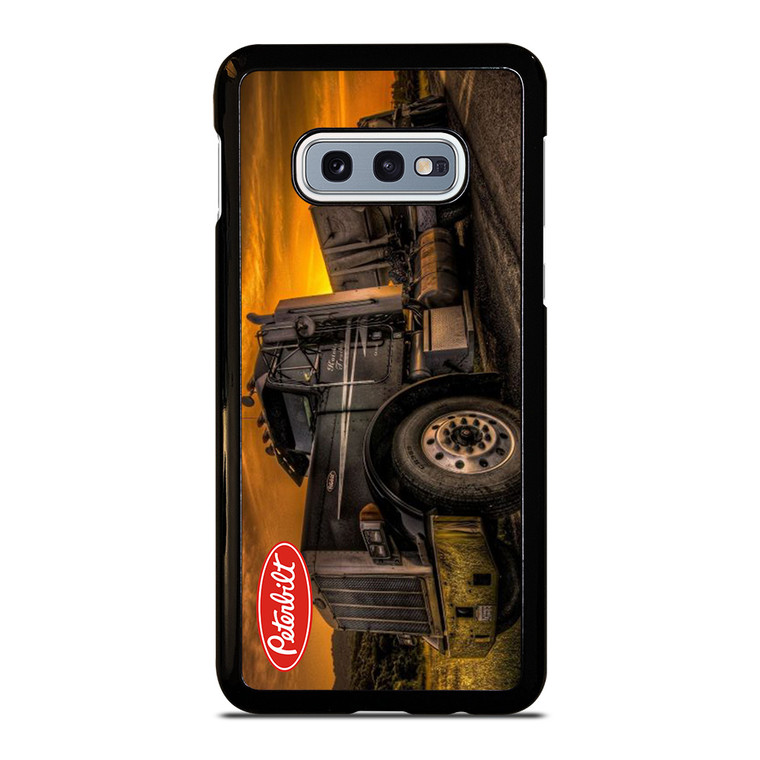 PETERBILT TRUCK BLACK Samsung Galaxy S10e Case Cover