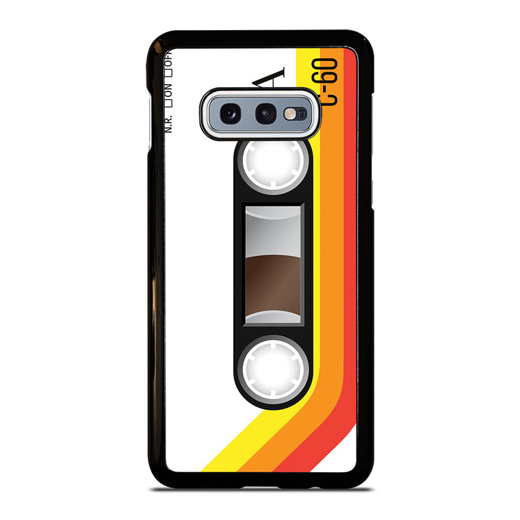 RETRO CASETTE TAPE Samsung Galaxy S10e Case Cover RETRO CASETTE TAPE Samsung Galaxy S10e Case Cover