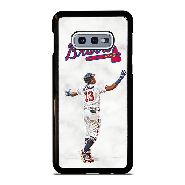 RONALD ACUNA JR MARBLE ATLANTA BRAVES Samsung Galaxy S10e Case Cover
