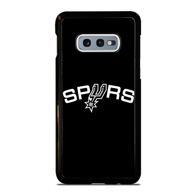 SAN ANTONIO SPURS LOGO BLACK Samsung Galaxy S10e Case Cover SAN ANTONIO SPURS LOGO BLACK Samsung Galaxy S10e Case Cover