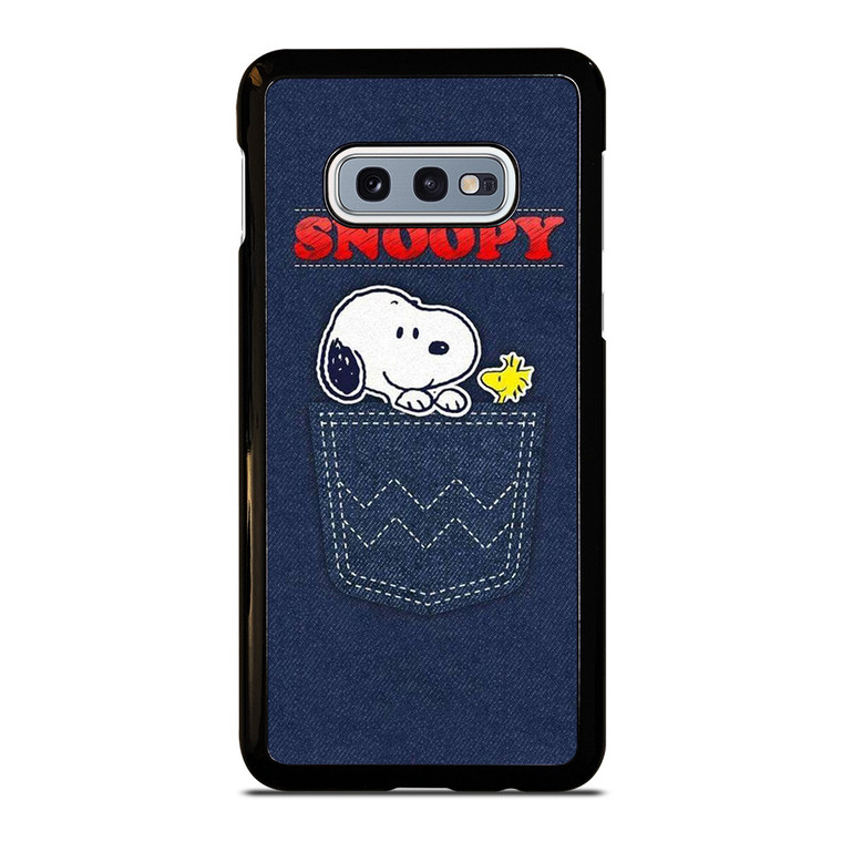 SNOOPY IN POCKET CARTOON Samsung Galaxy S10e Case Cover