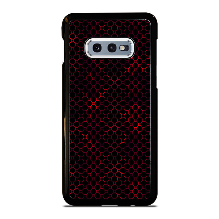 STYLISH HEXAGONAL RED PATTERN Samsung Galaxy S10e Case Cover