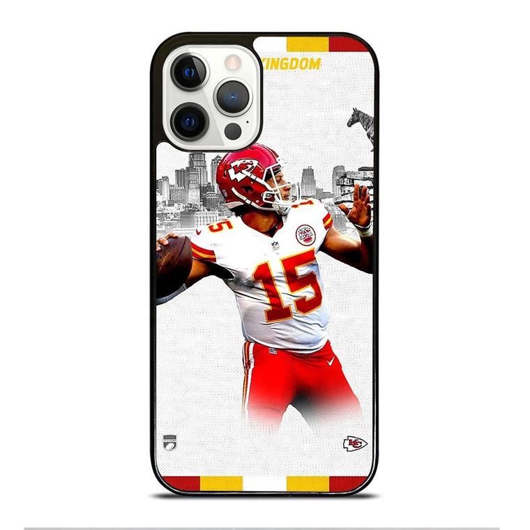 KANSAS CITY PATRICK MAHOMES NFL FOOTBALL iPhone 12 Pro Case Cover