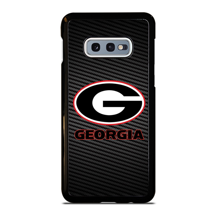 UNIVERSITY GEORGIA CARBON SYMBOL Samsung Galaxy S10e Case Cover