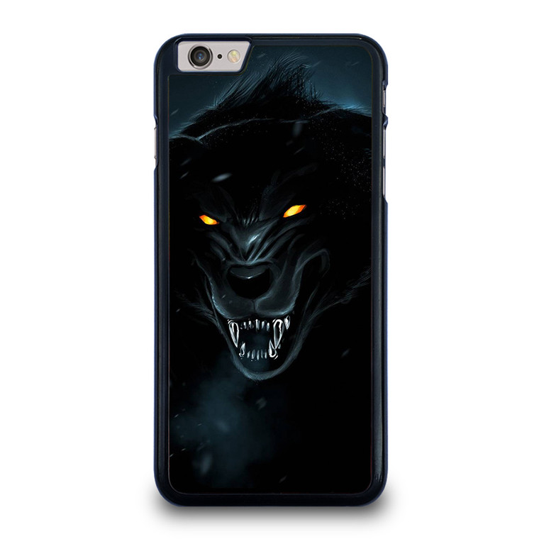 BLACK WILD WOLF iPhone 6 / 6S Plus Case Cover