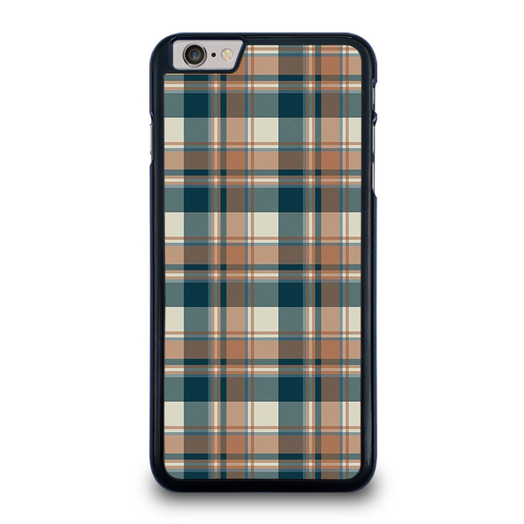 CHECK CLASSIC DARK PLAID FABRIC TEXTURES iPhone 6 / 6S Plus Case Cover