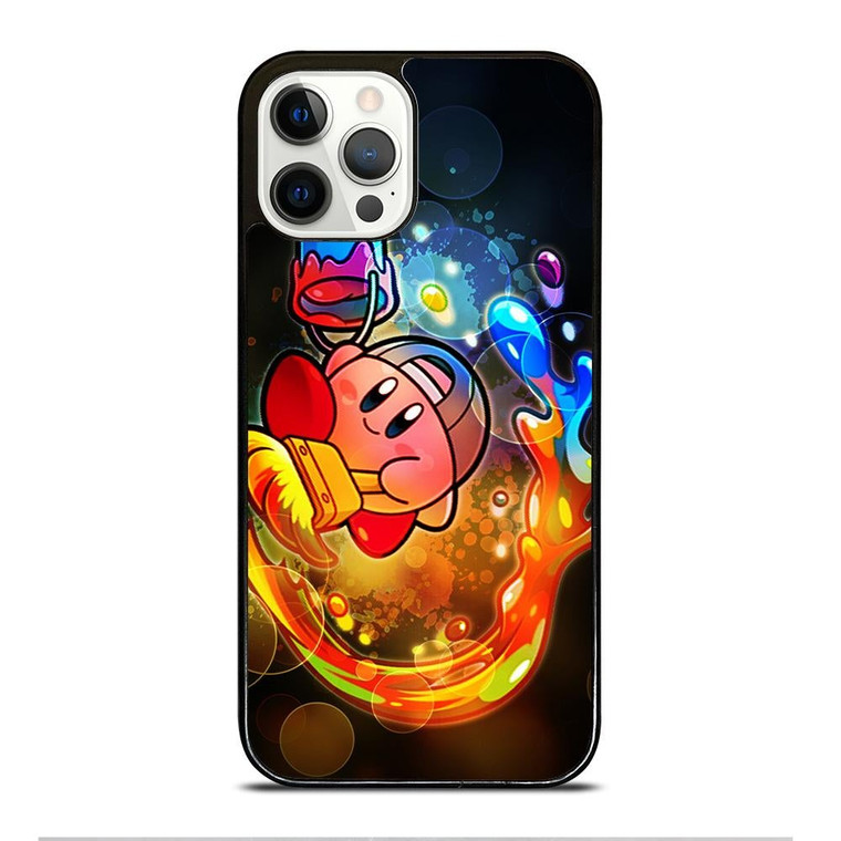 KIRBY CUTE ART iPhone 12 Pro Case Cover