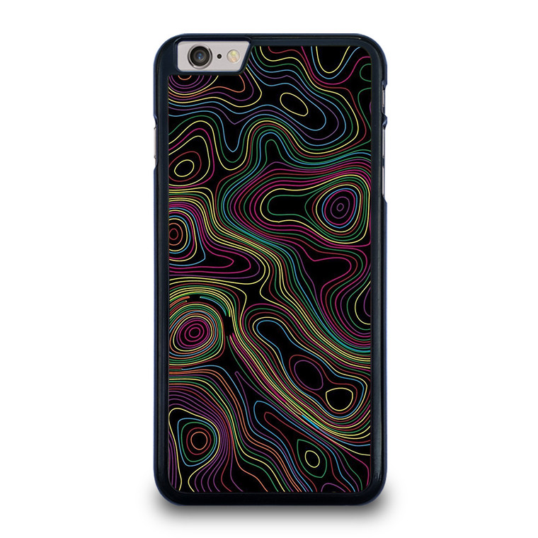 COLORFUL ABSTRACT LINES iPhone 6 / 6S Plus Case Cover