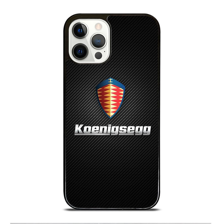 KOENIGSEGG CARBON LOGO iPhone 12 Pro Case Cover