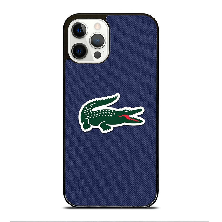 LACOSTE Logo iPhone 12 Pro Case Cover