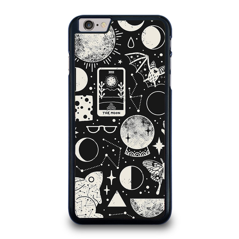 LUNAR PATTERN BLACK WHITE iPhone 6 / 6S Plus Case Cover