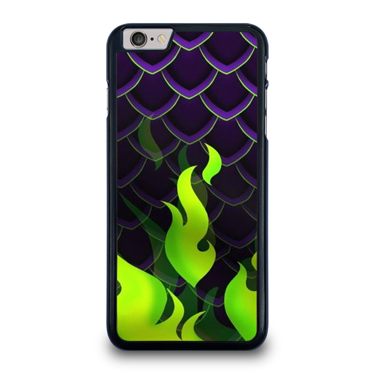 MALEFICENT GREEN FLAMES PATTERN iPhone 6 / 6S Plus Case Cover