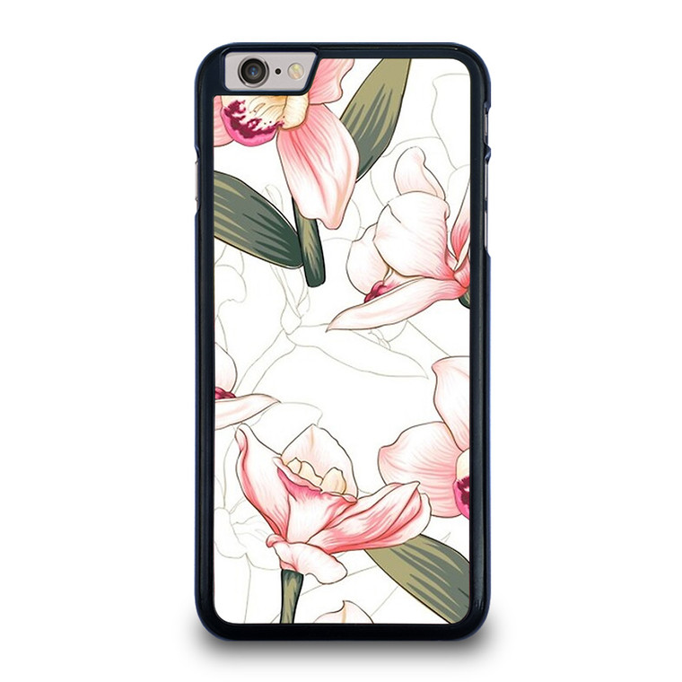 PINK ORCHID FLOWER iPhone 6 / 6S Plus Case Cover