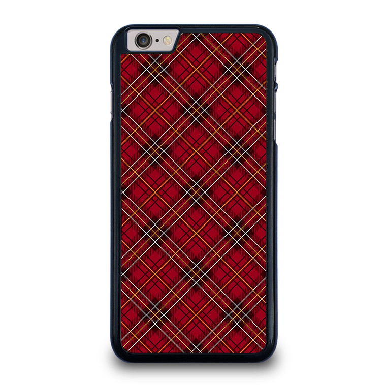 RED TARTAN CROSS PLAID iPhone 6 / 6S Plus Case Cover