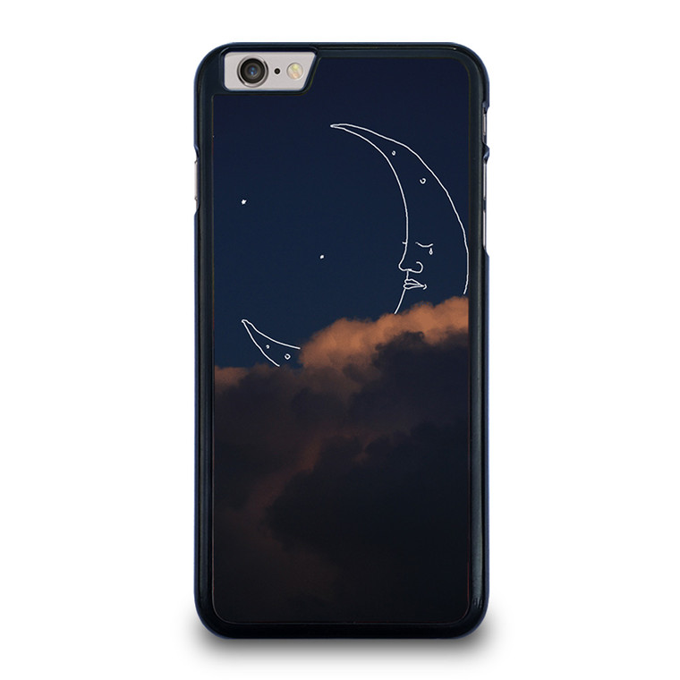 SAD CRESCENT MOON iPhone 6 / 6S Plus Case Cover