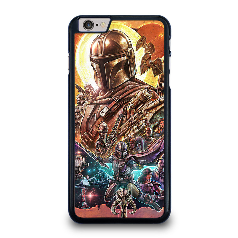 STAR WARS MANDALORIAN COLLAGE iPhone 6 / 6S Plus Case Cover